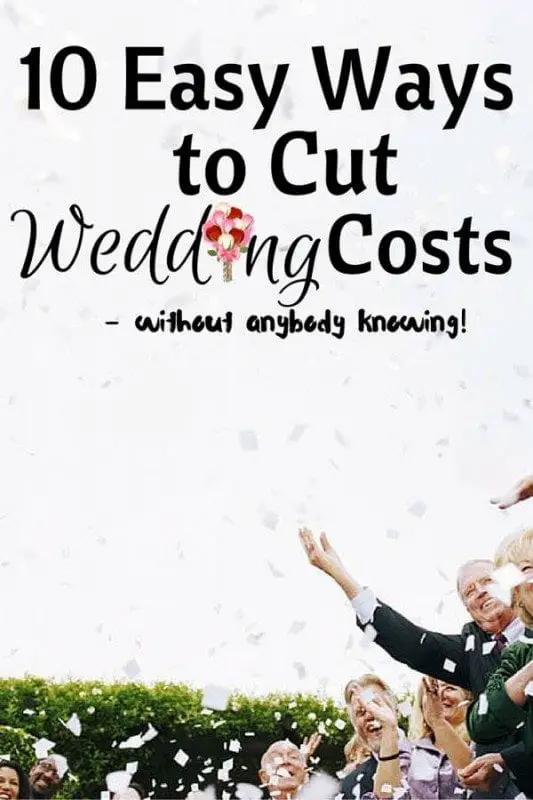 10 Easy Ways to Cut Wedding Costs