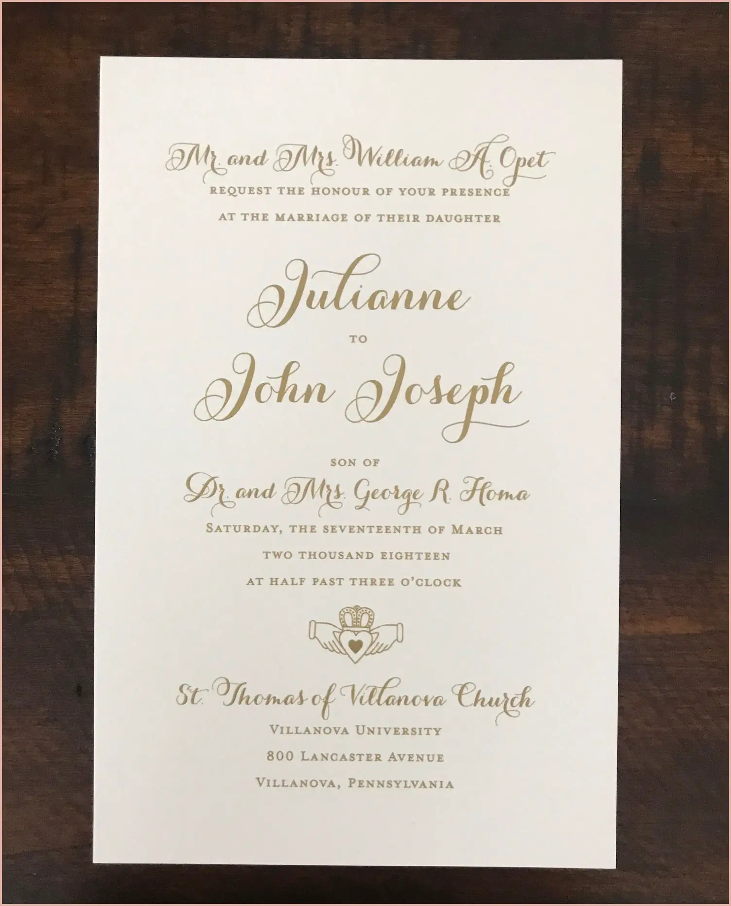 10 Stunning Wedding Invitations with Parents Names