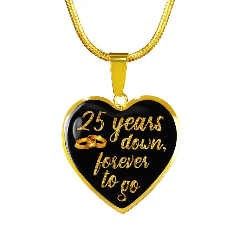 25th Anniversary Gift For Wife Woman For Her Girlfriend 25