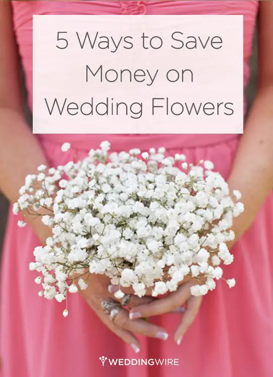 5 Ways to Save Money on Wedding Flowers