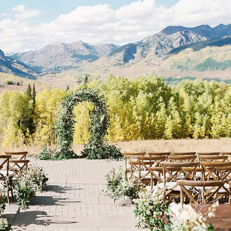 A Woodsy Mountaintop Wedding in Crested Butte, Colorado