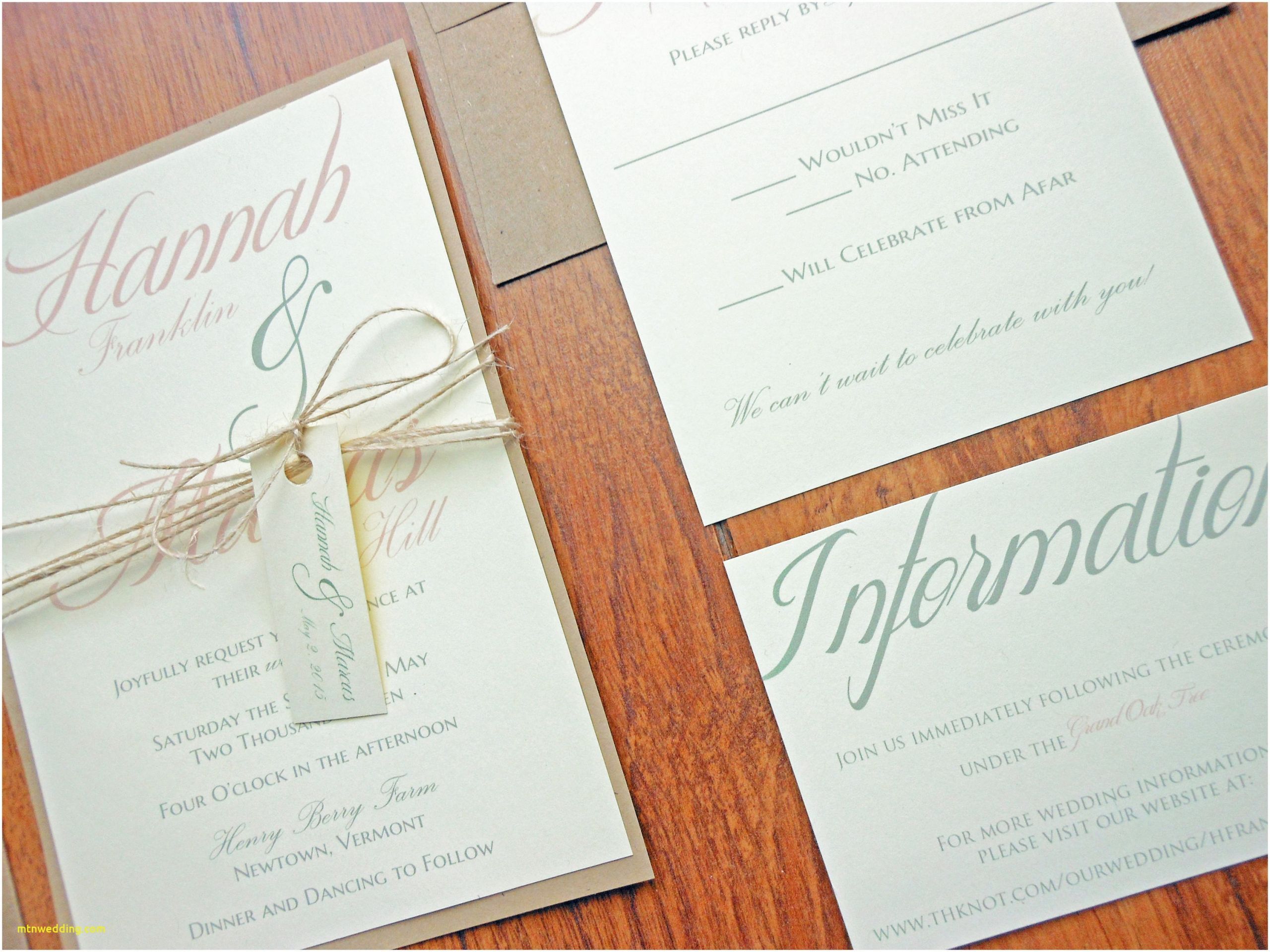Affordable How to Make Affordable Wedding Invitations ...