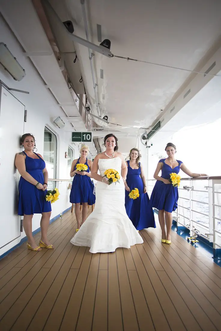 All Aboard The Cruise Wedding!