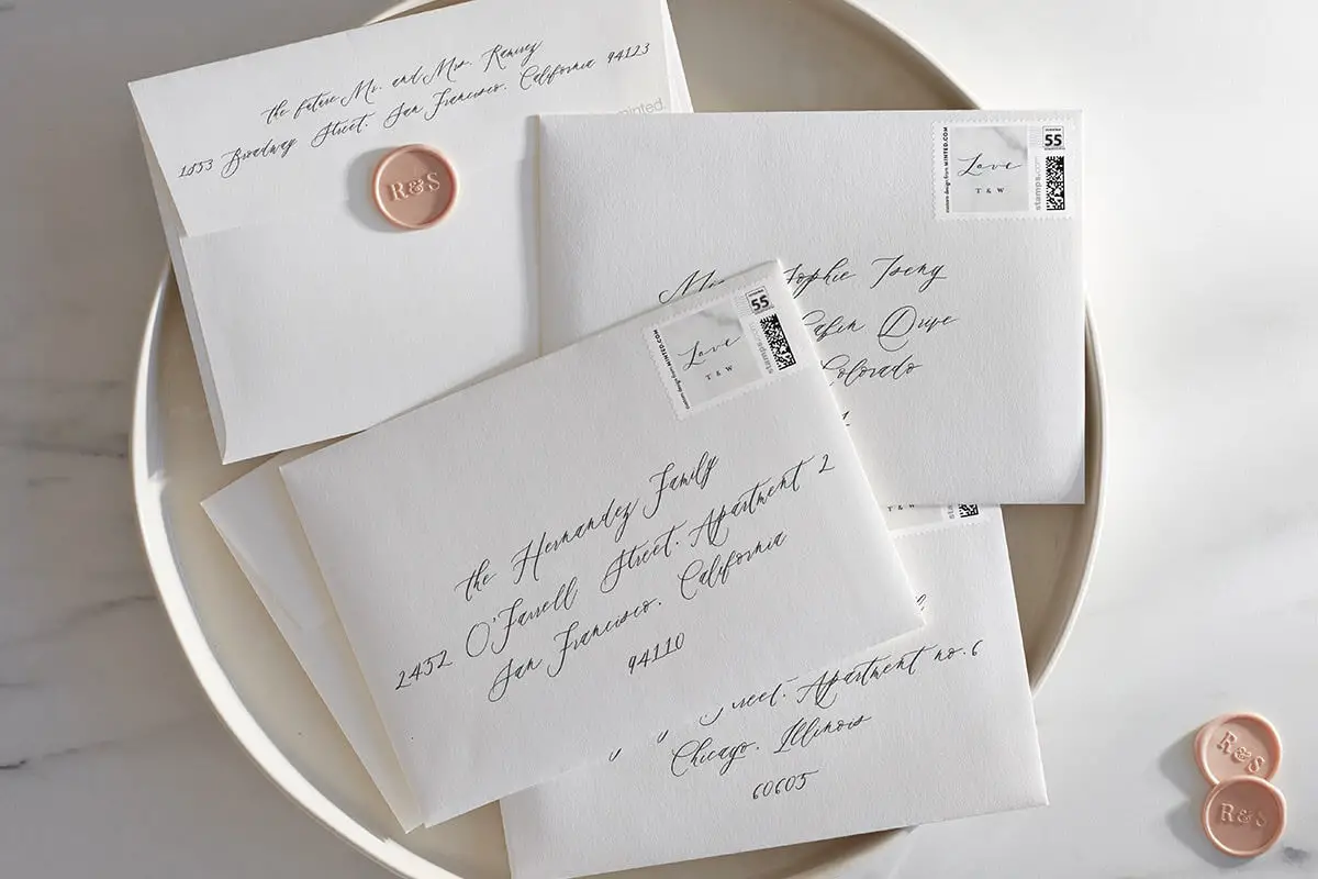 All About Envelopes: How to Address your Wedding ...