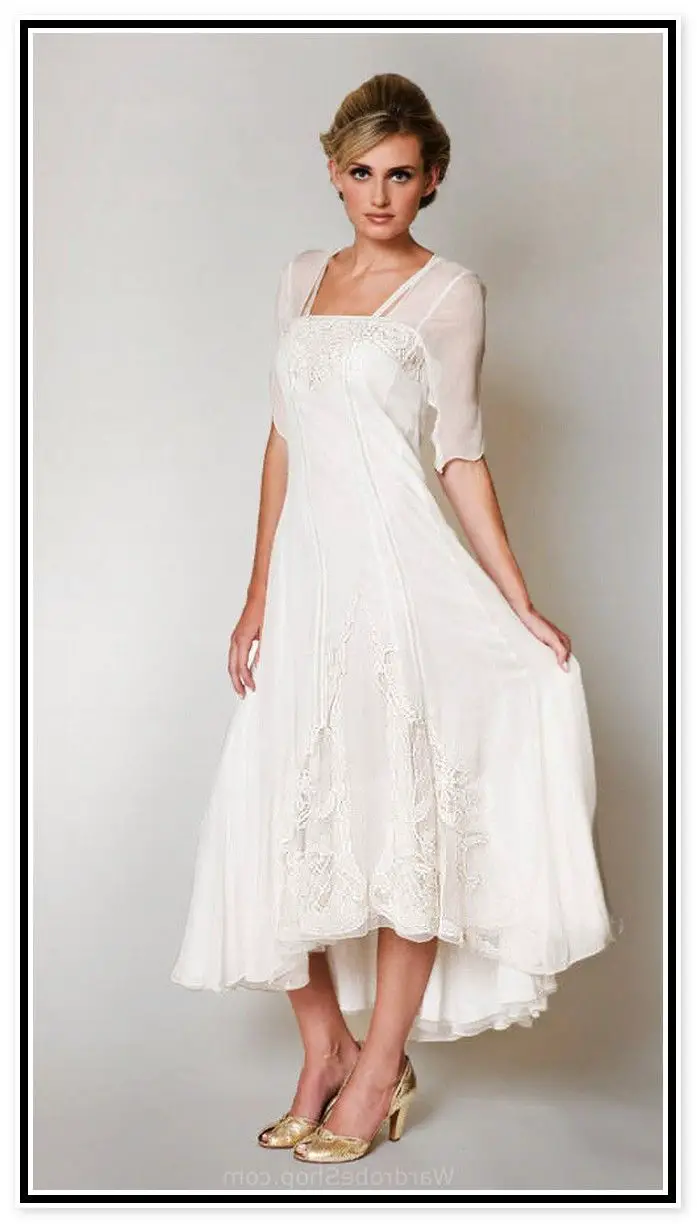 Appropriate Wedding Dresses for Second Marriage