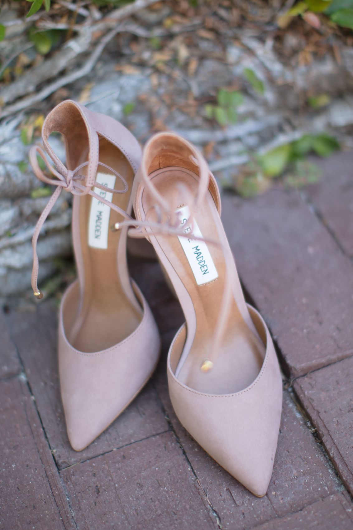 blush wedding shoes