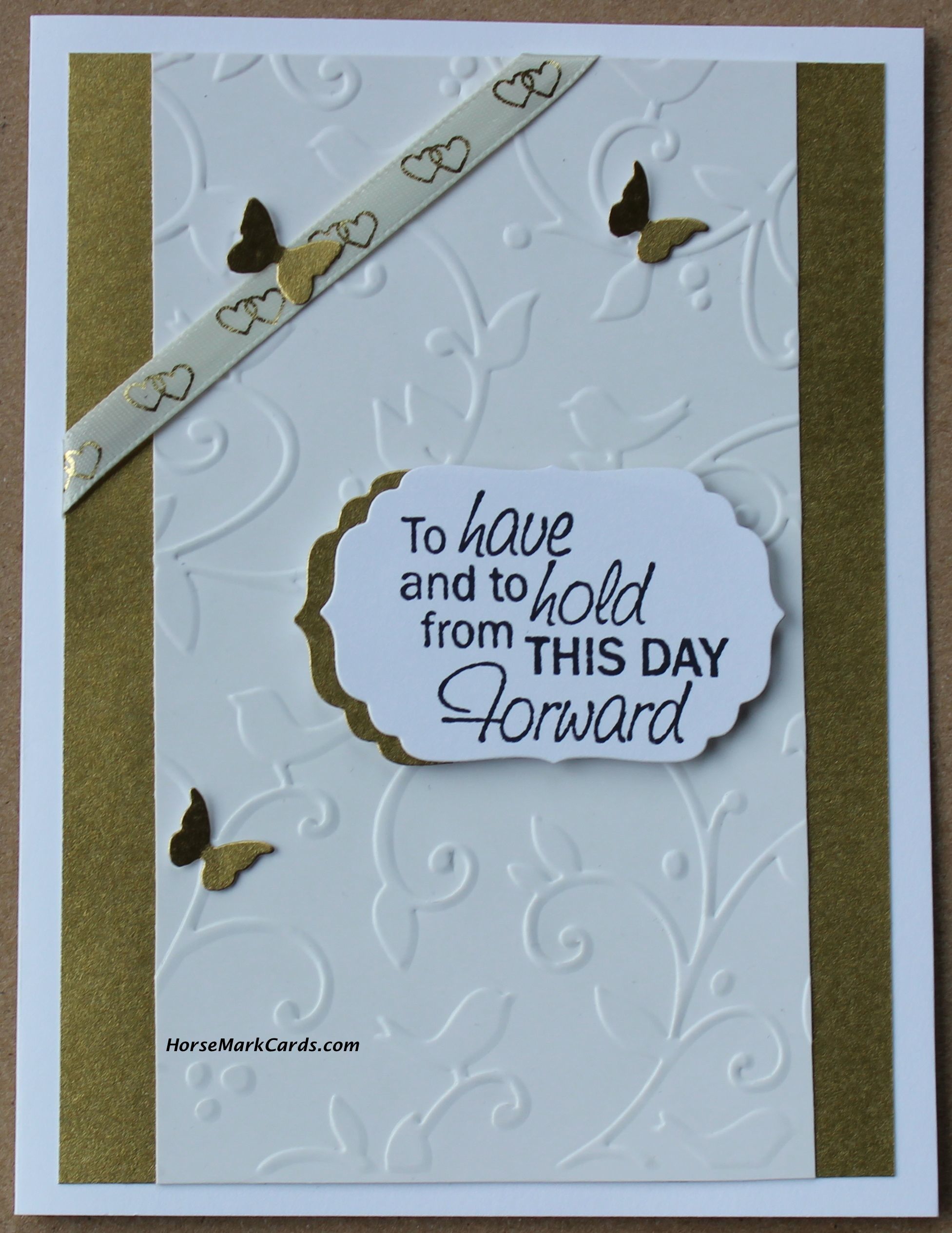 Butterflies flutter on this wedding card that you can get ...