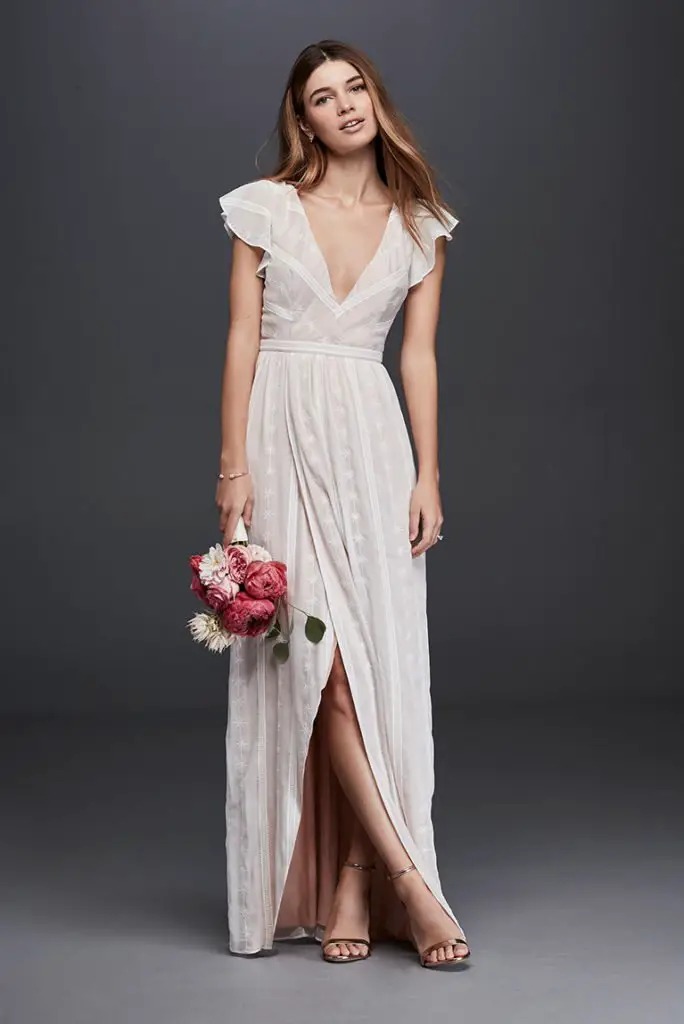 Casual courthouse wedding dress