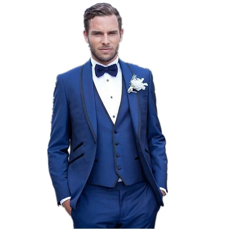 Cheap Tuxedo Wedding Suit Royal Blue Mens Suit 2015 Stage Clothing for ...