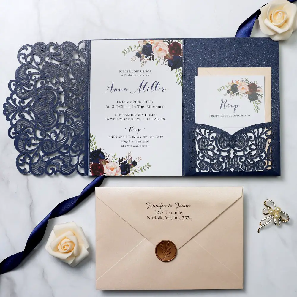 Cheap Wedding Invitations With Pictures : Affordable ...