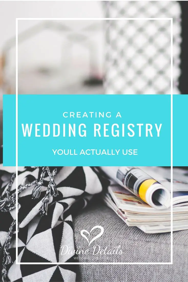 Creating A Wedding Registry You