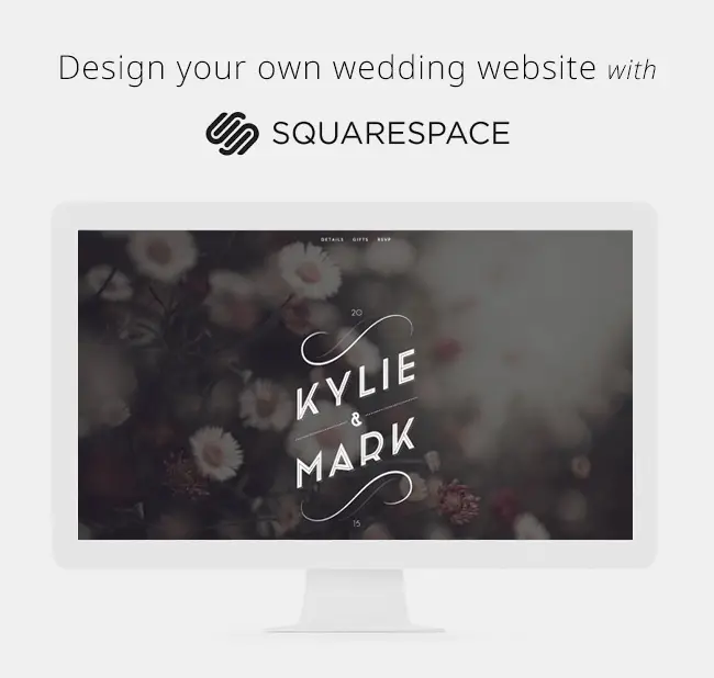 Design Your Own Wedding Website with Squarespace
