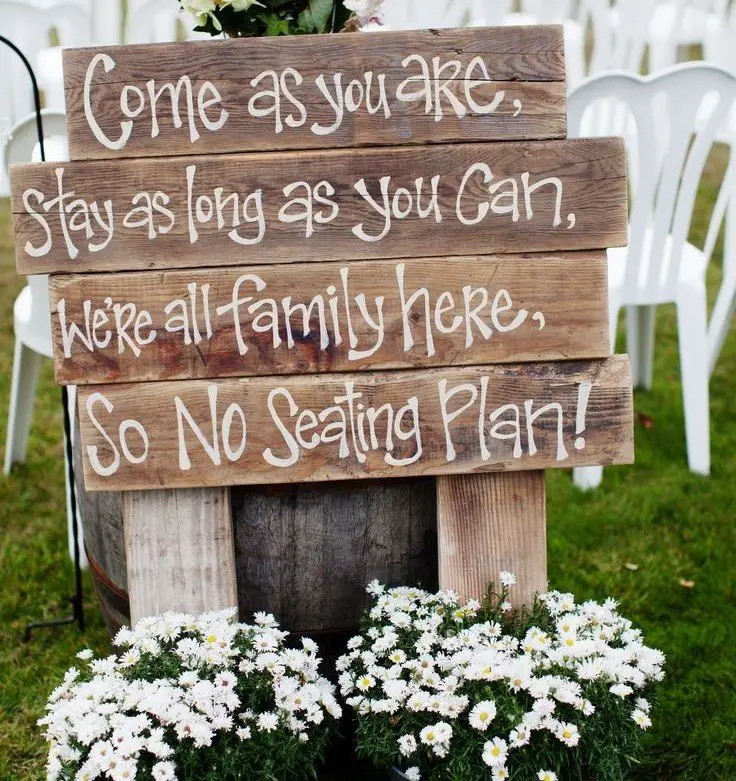 Do You Need Cute Wedding Signs?