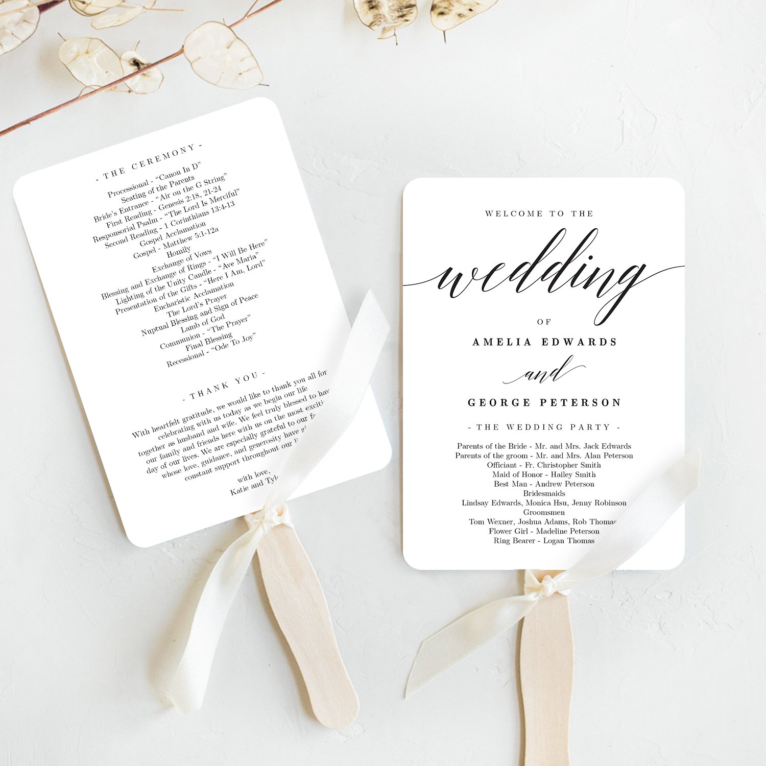 Do You Need Wedding Ceremony Programs?