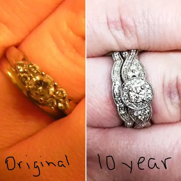 Do you update your engagement ring later years of ...