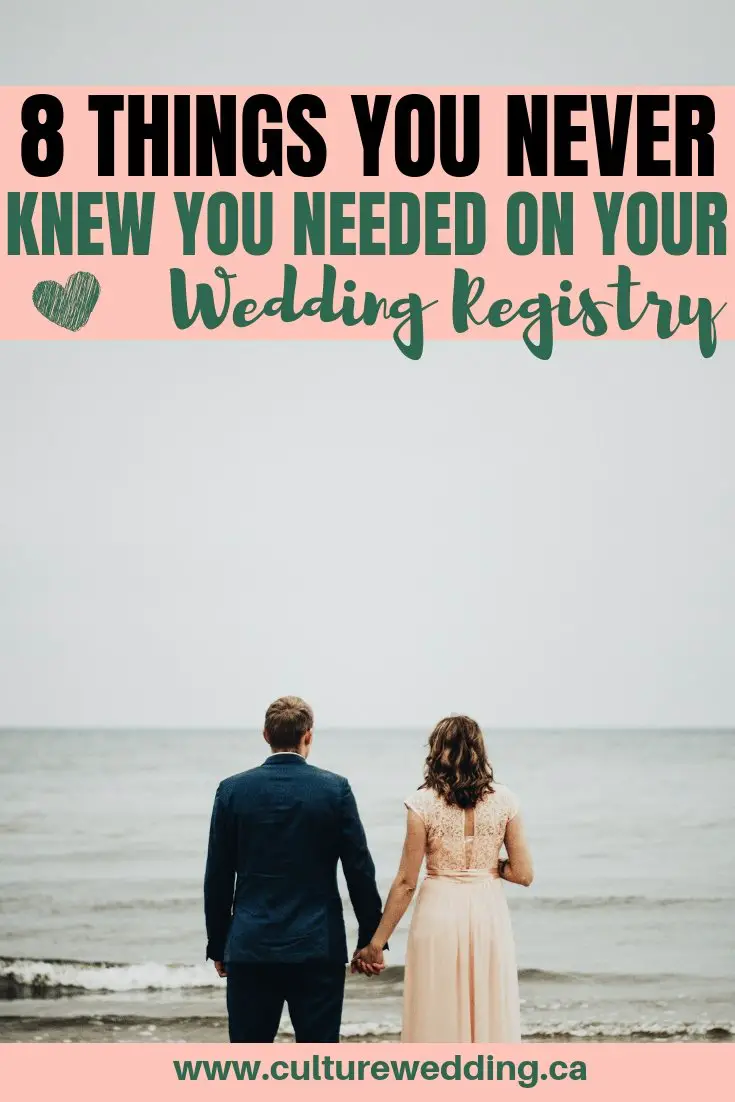 Eight Things You Never Knew You Needed on Your Wedding Registry