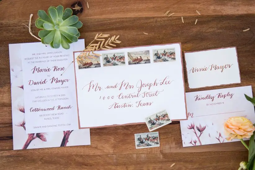 Everything You MUST Include on a Wedding Invitation ...