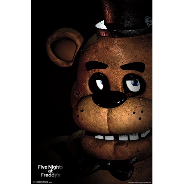 Five Nights At Freddys Freddy Video Gaming Poster 22x34