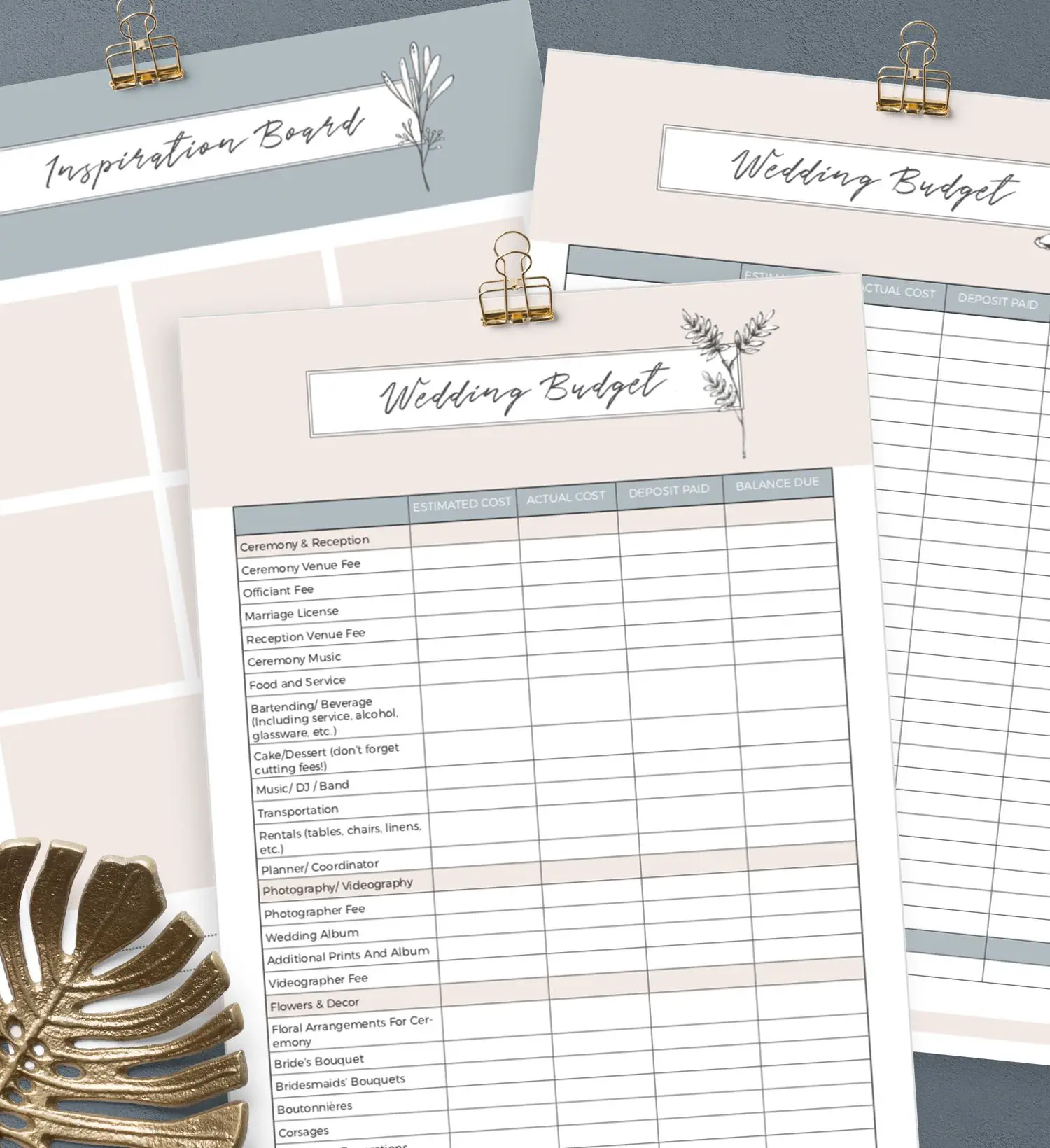 Free Printable Wedding Planner by Creativethings Studio ...