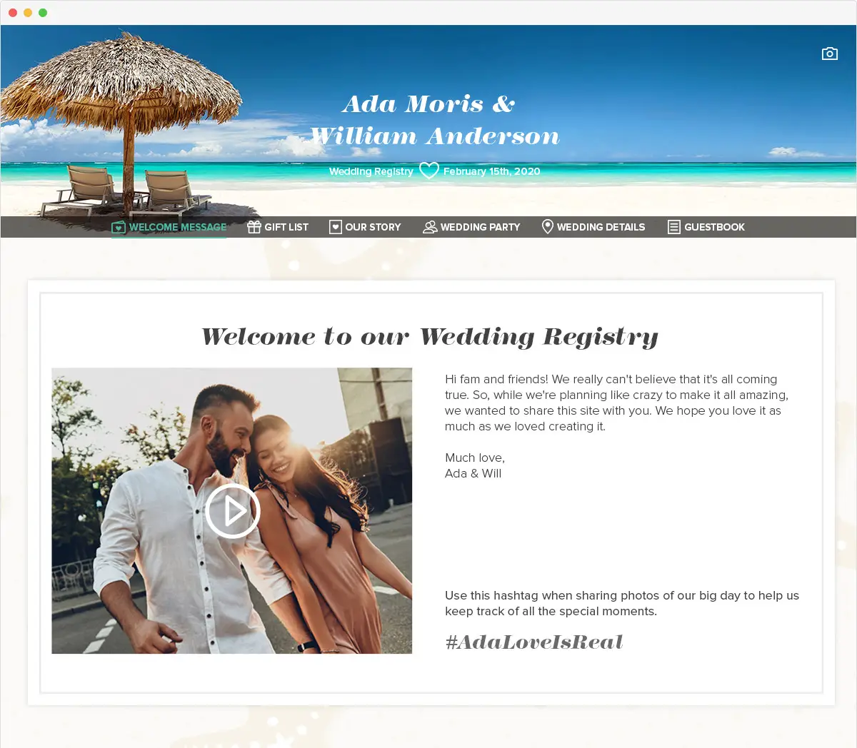 Free Wedding Website: Build a Custom Site for Your Big Day