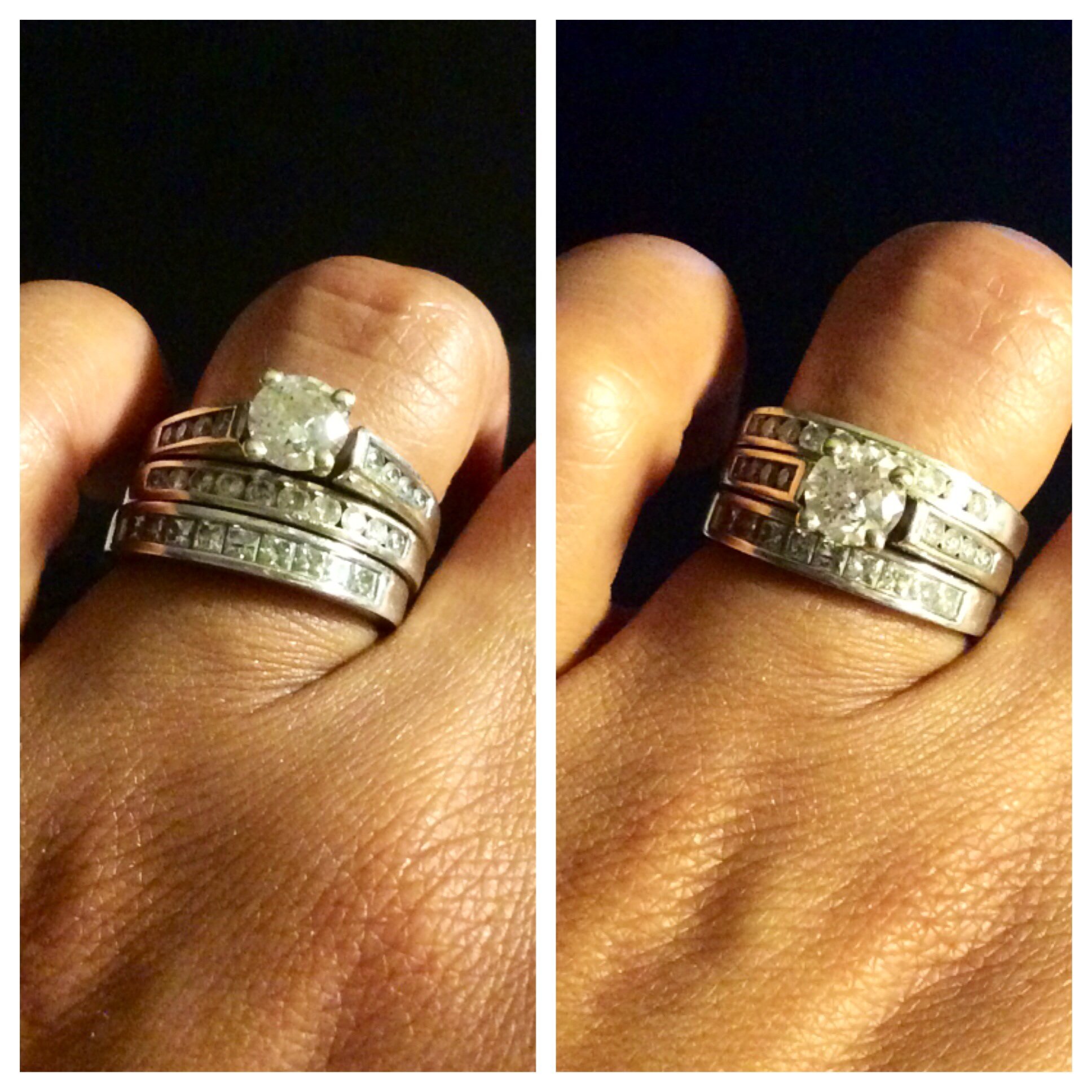 How do you wear your stacked rings?
