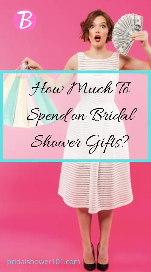 How much to spend on a bridal shower gift