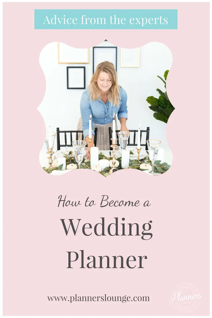 How to Become a Wedding Planner