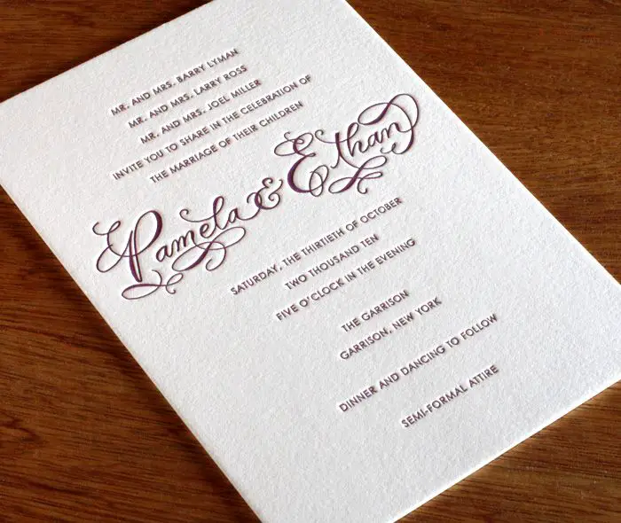 How to Choose the Best Wedding Invitations Wording