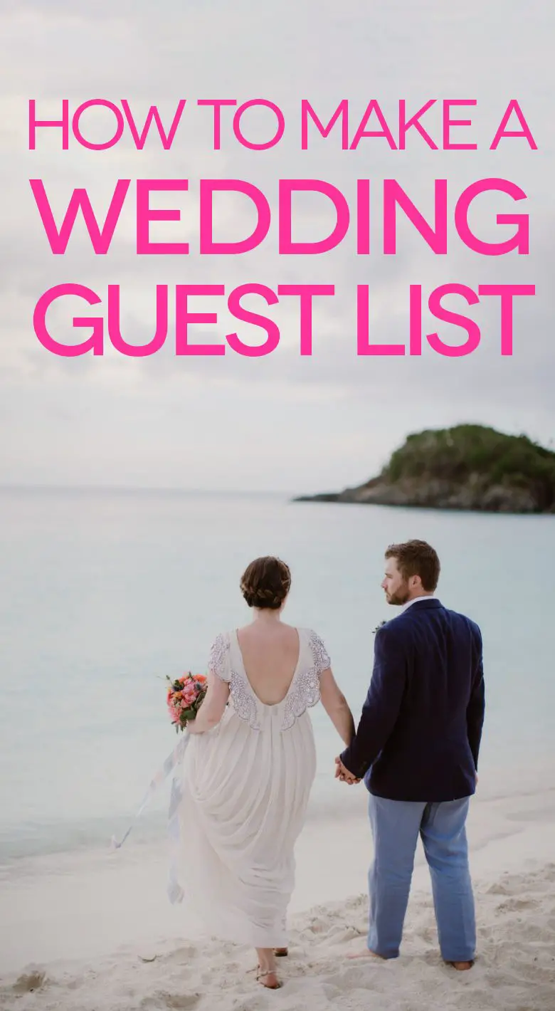How to Make a Wedding Guest List