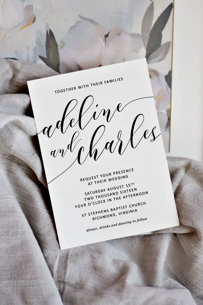 How to Make Your Own Wedding Invitations