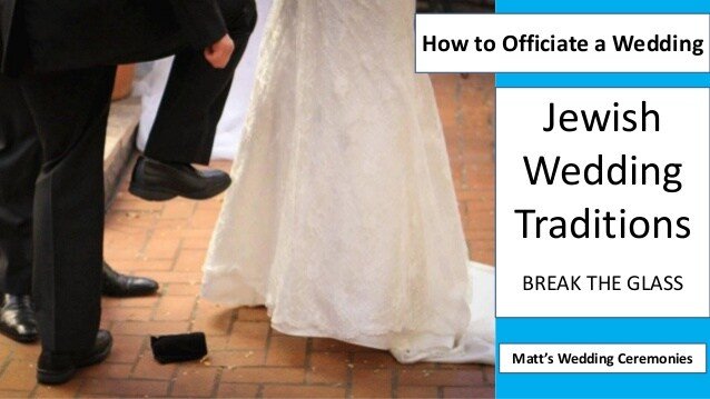 How to officiate a wedding: Jewish wedding tradition ...