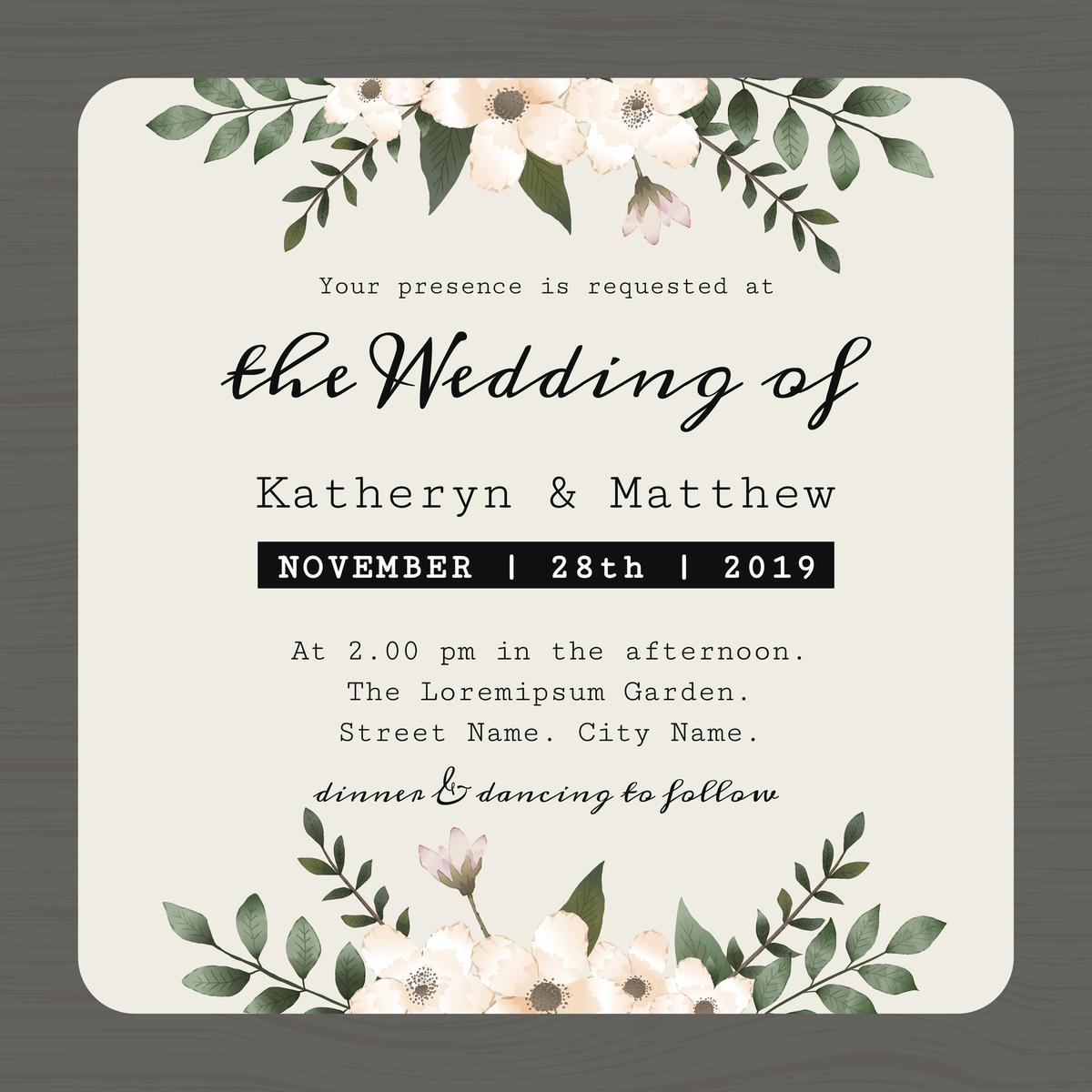 How to Write a Wedding Announcement? It