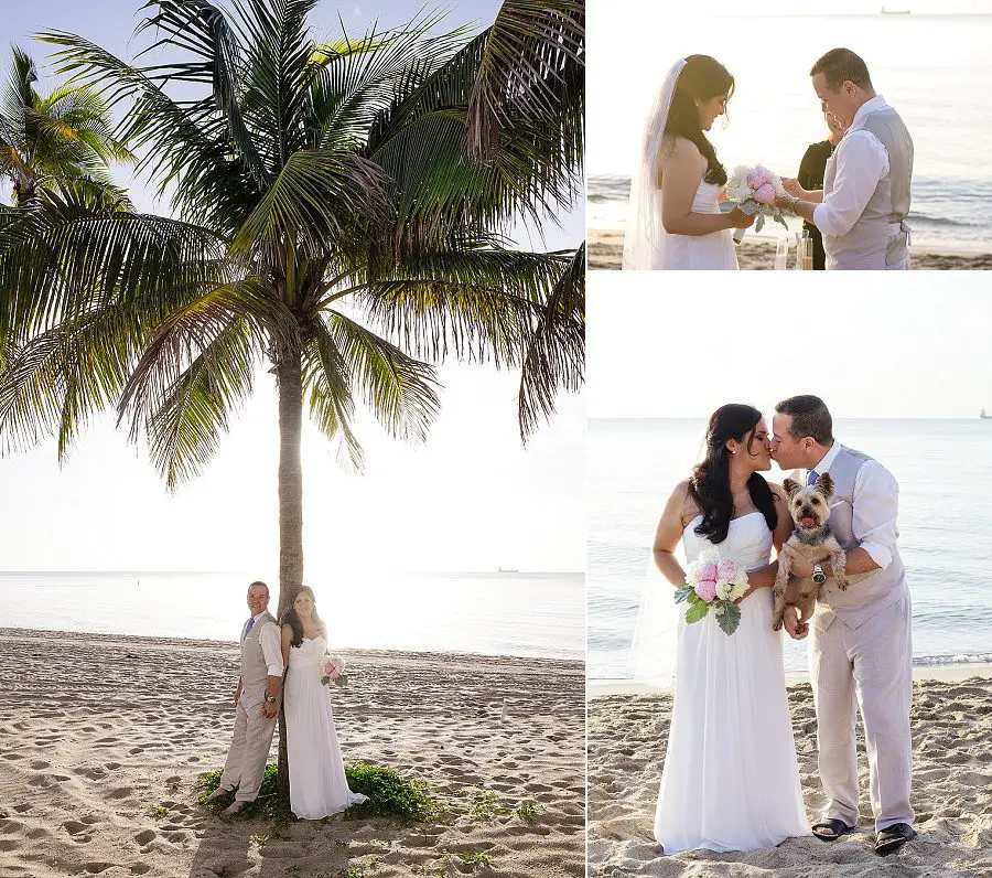 Intimate Sunrise Wedding On Ft. Lauderdale Beach