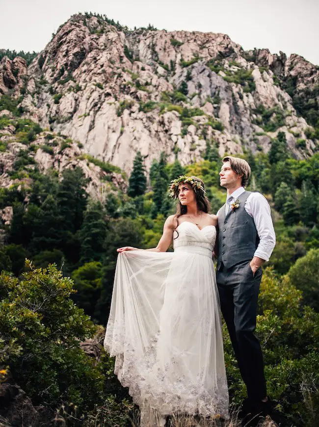 Intimate Utah Mountain Wedding: Ashton + Jordan