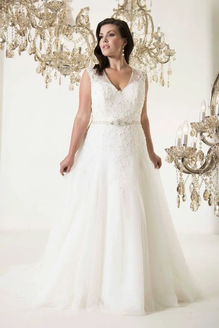 Kleinfeld Plus Size Wedding Dress Inspirational Plus Size Wedding Dress ...
