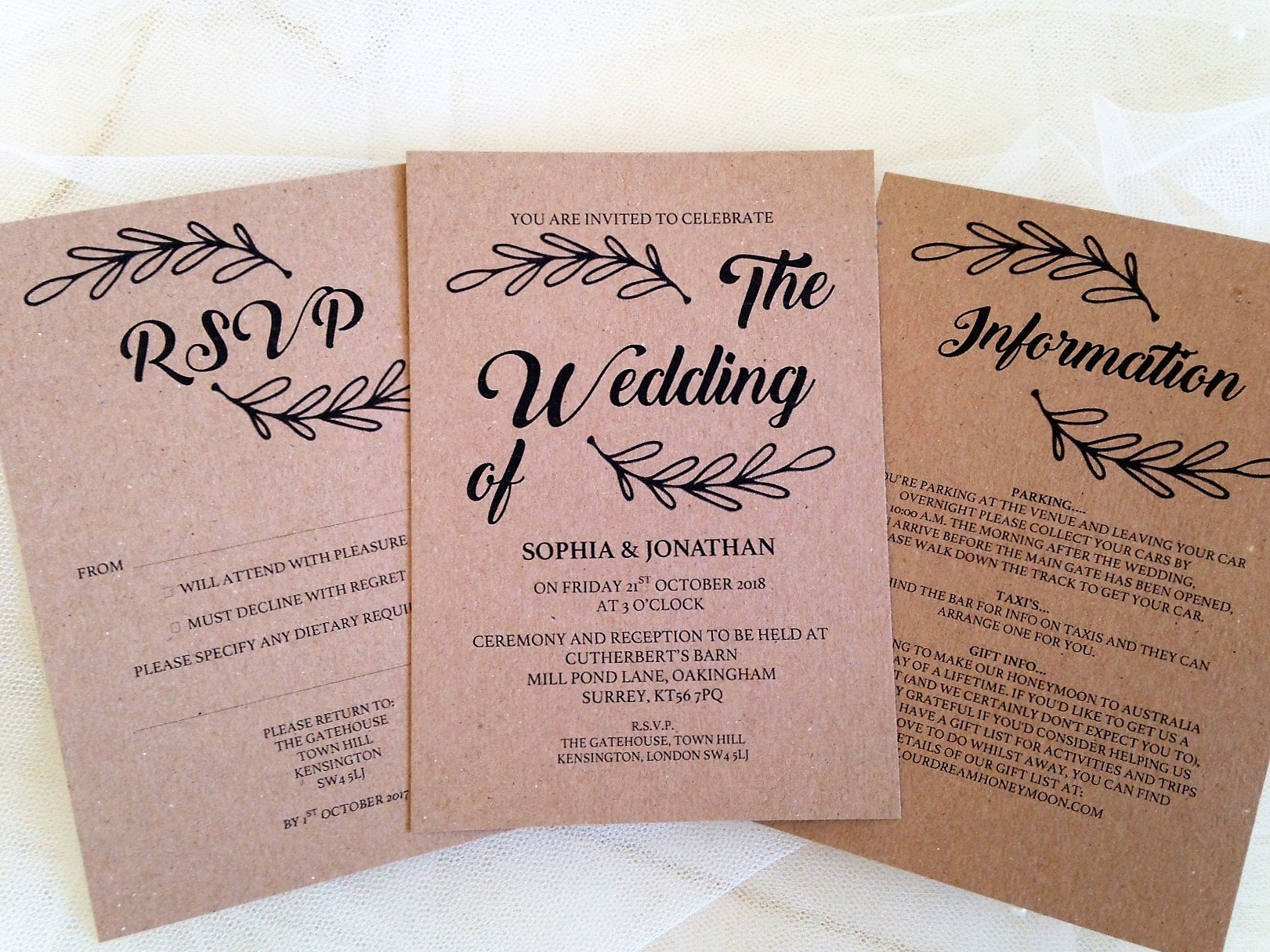 Make your own wedding invitations, is there any need at these prices?