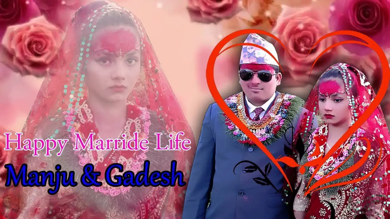 Manju &  Gadesh NEPALI WEDDING Video Song &  HIGHLIGHTS Song By Aagar tum ...