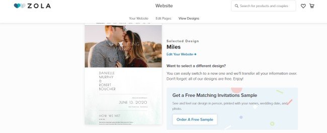 Minted vs Zola vs the Knot Wedding Websites Review