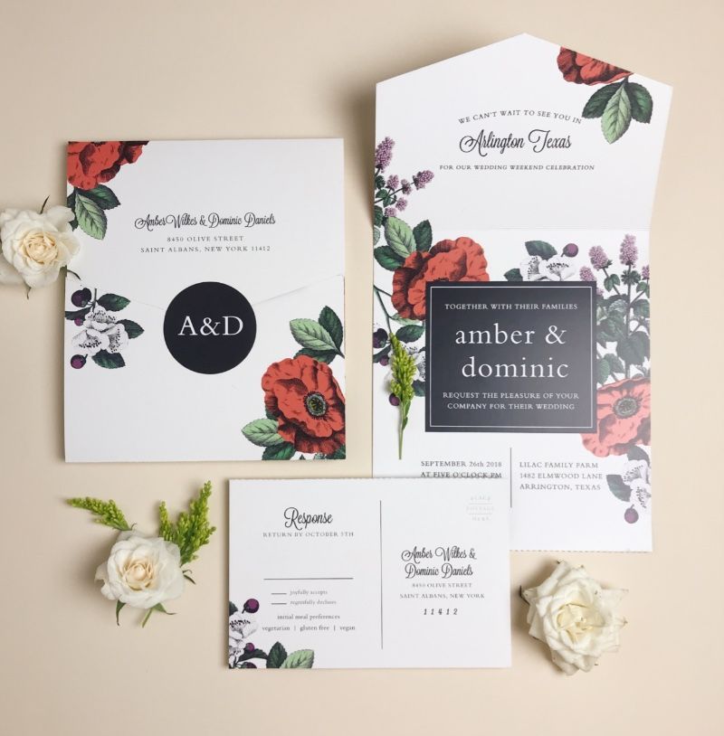 Our all new Seal &  Send Wedding Invitations are here! They