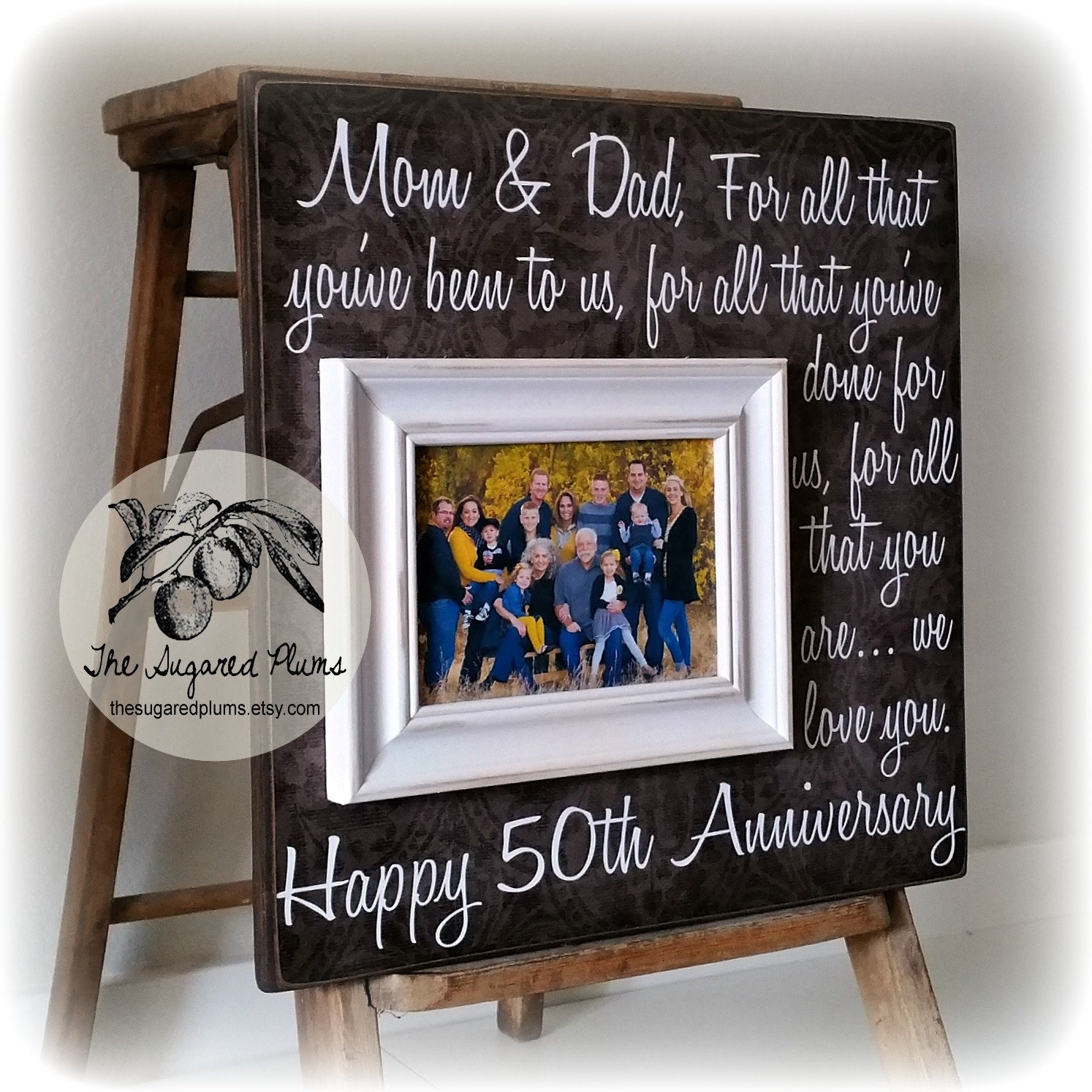 Parents Anniversary Gift 50th Anniversary Gifts For All ...