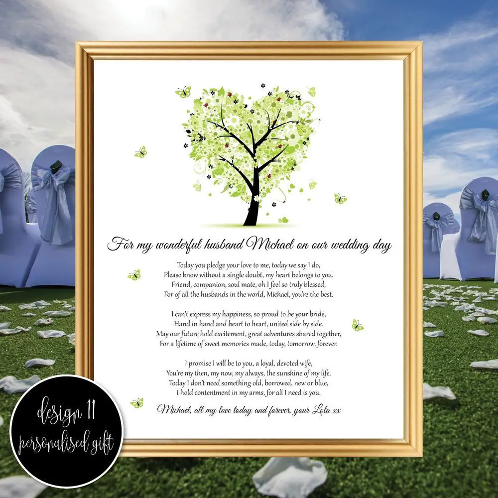 Pin on Wedding Day Gift Poem for Groom from Bride