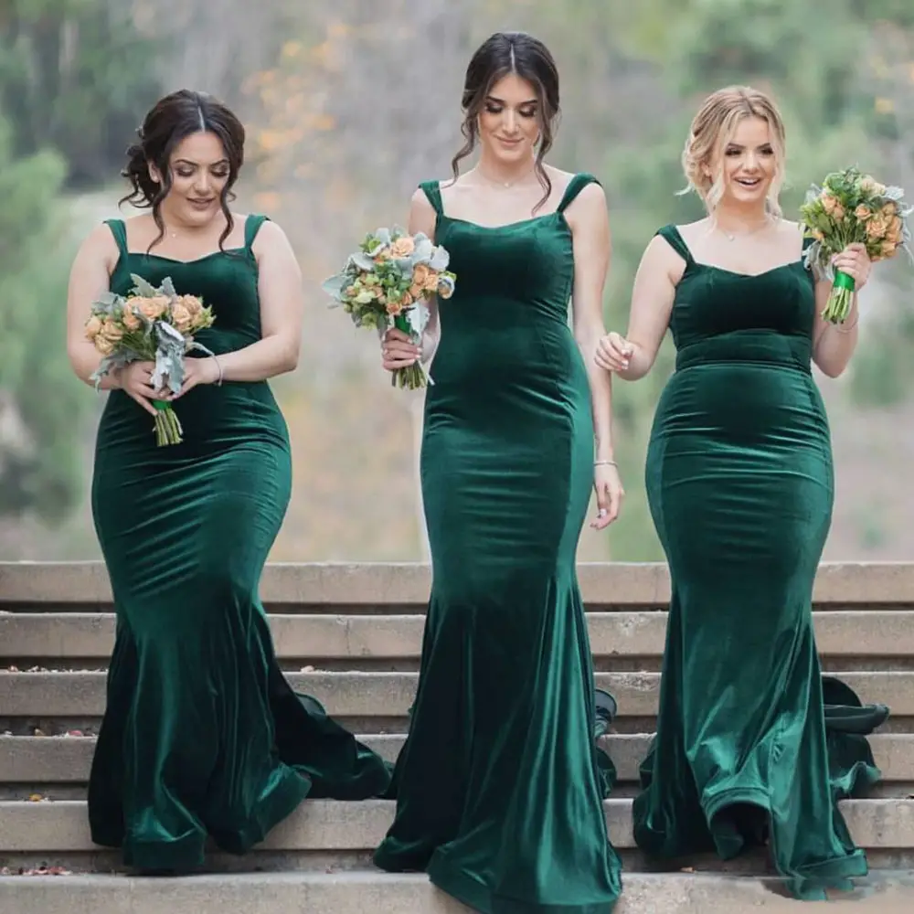 Plus size green wedding dresses
