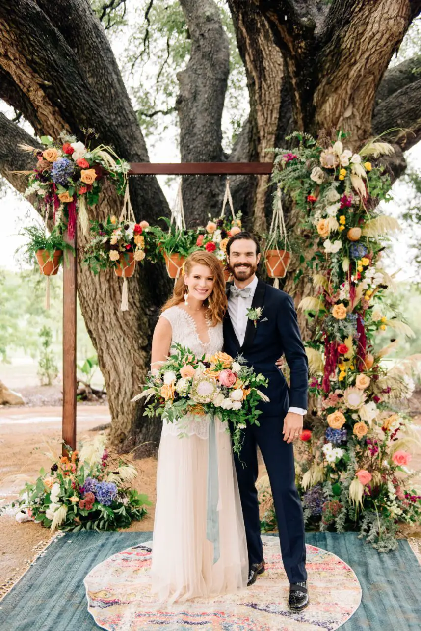 Southwest Inspired Boho Wedding from Silver Lining Events ...