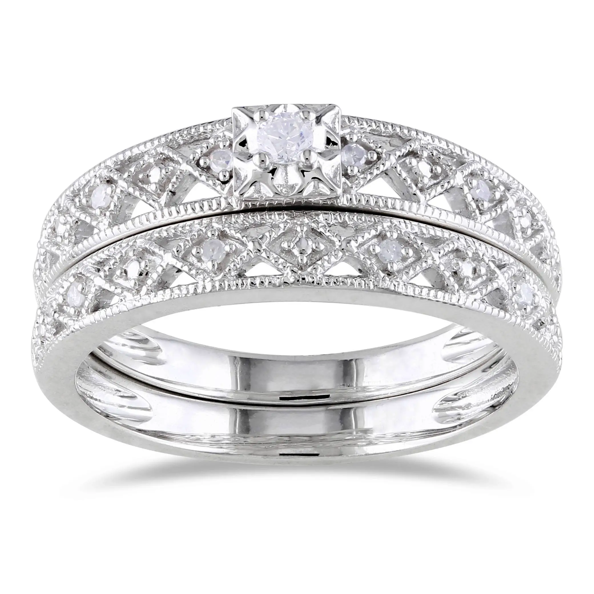 The 15 Best Collection of Womens Silver Wedding Bands