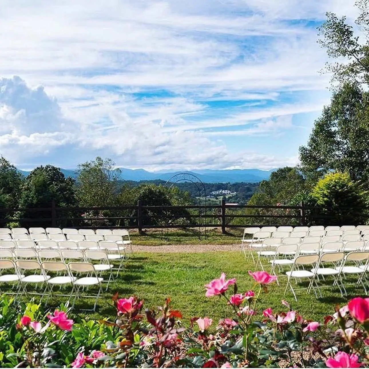 The Crest Center and Pavilion Weddings Asheville Mountains Wedding ...