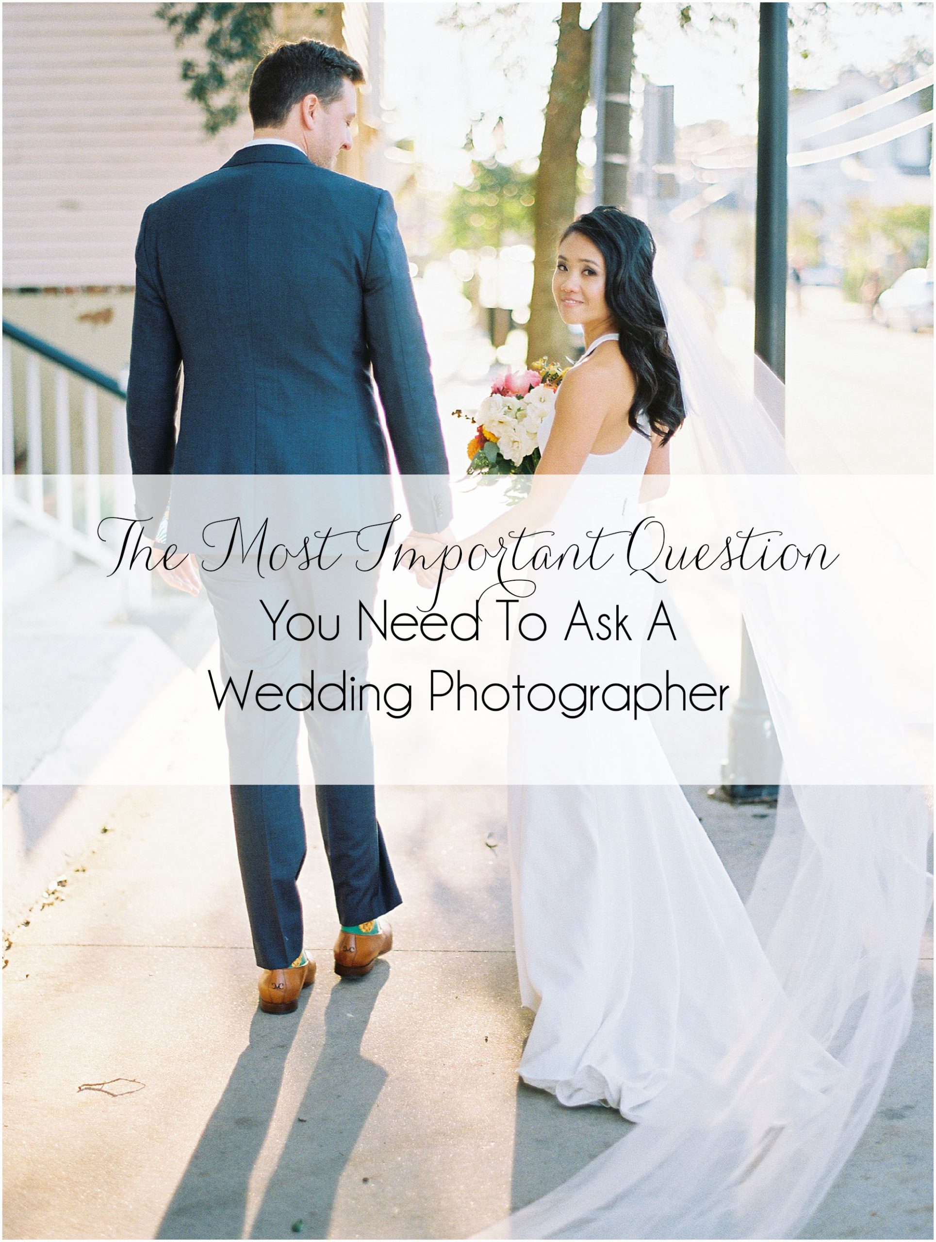The only question to ask your wedding photographer