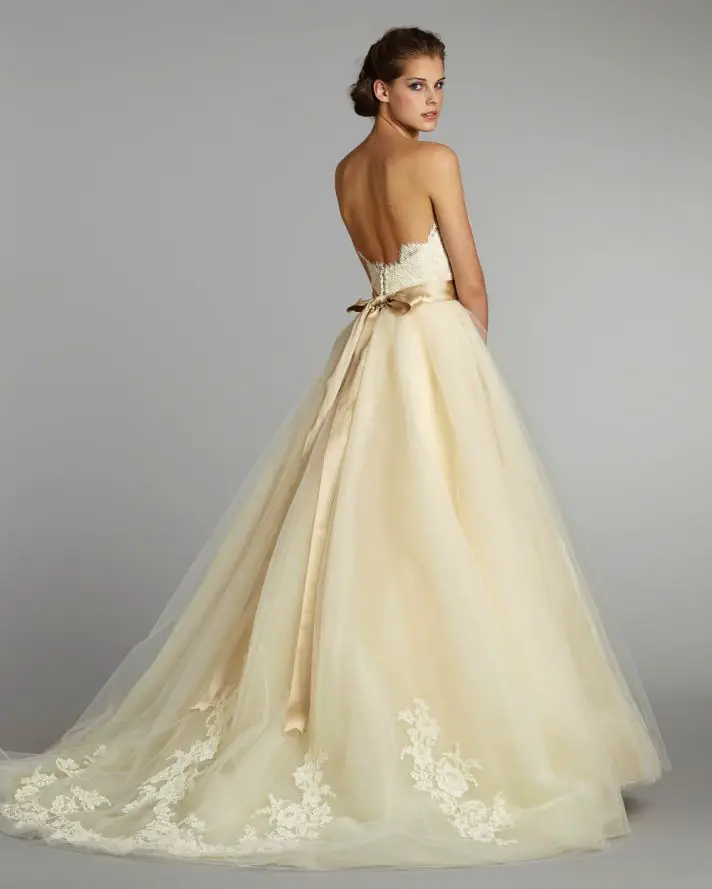 The Wedding Dress Color Decision,Which Wedding Dress Colours Are Right ...