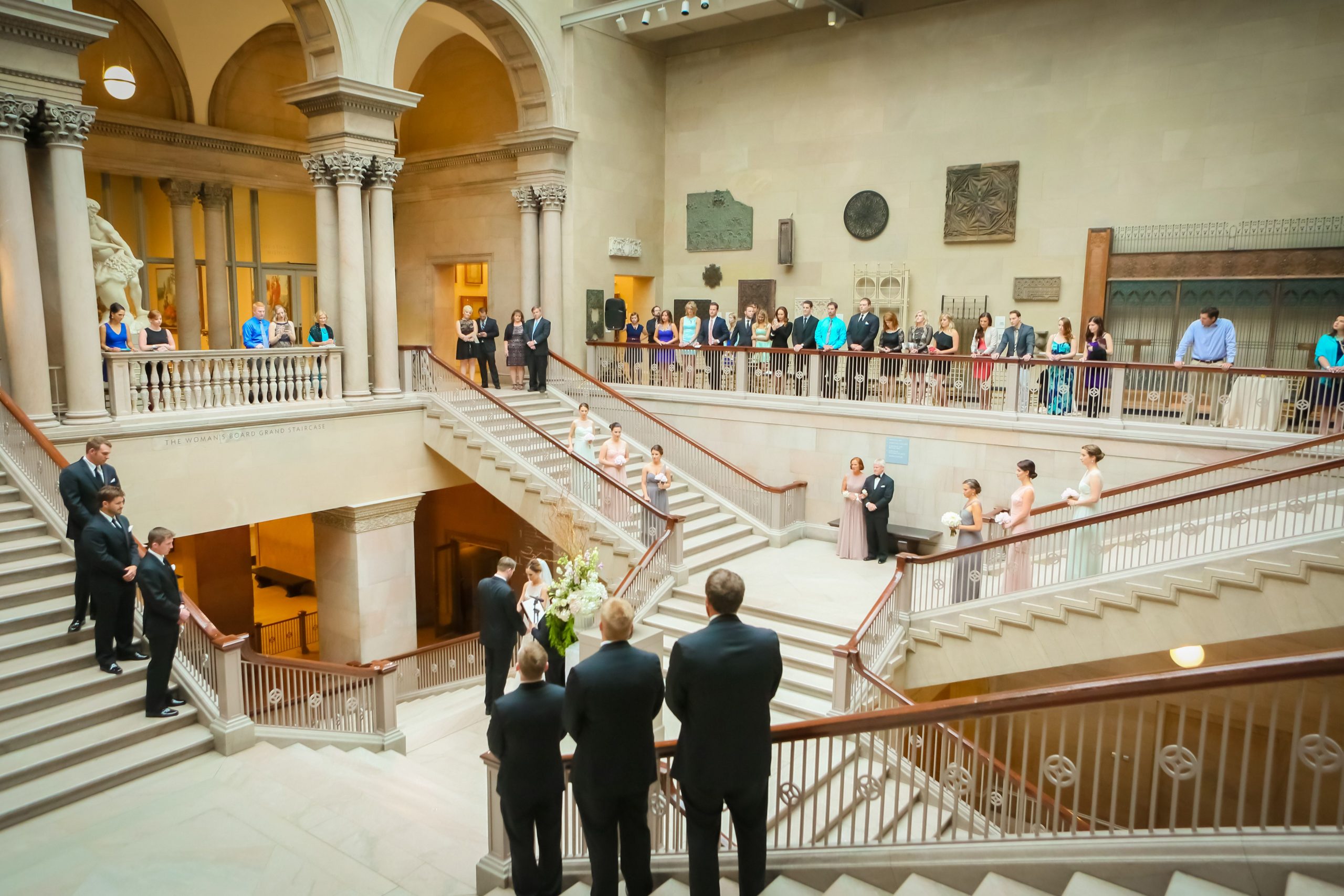 Wedding at the Art Institute of Chicago