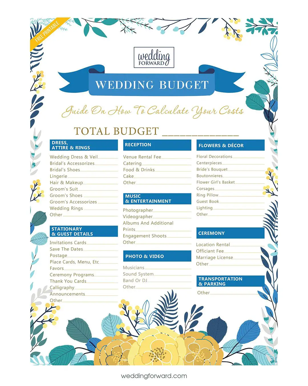 Wedding Budget Breakdown: Ultimate Guide + Free Checklists