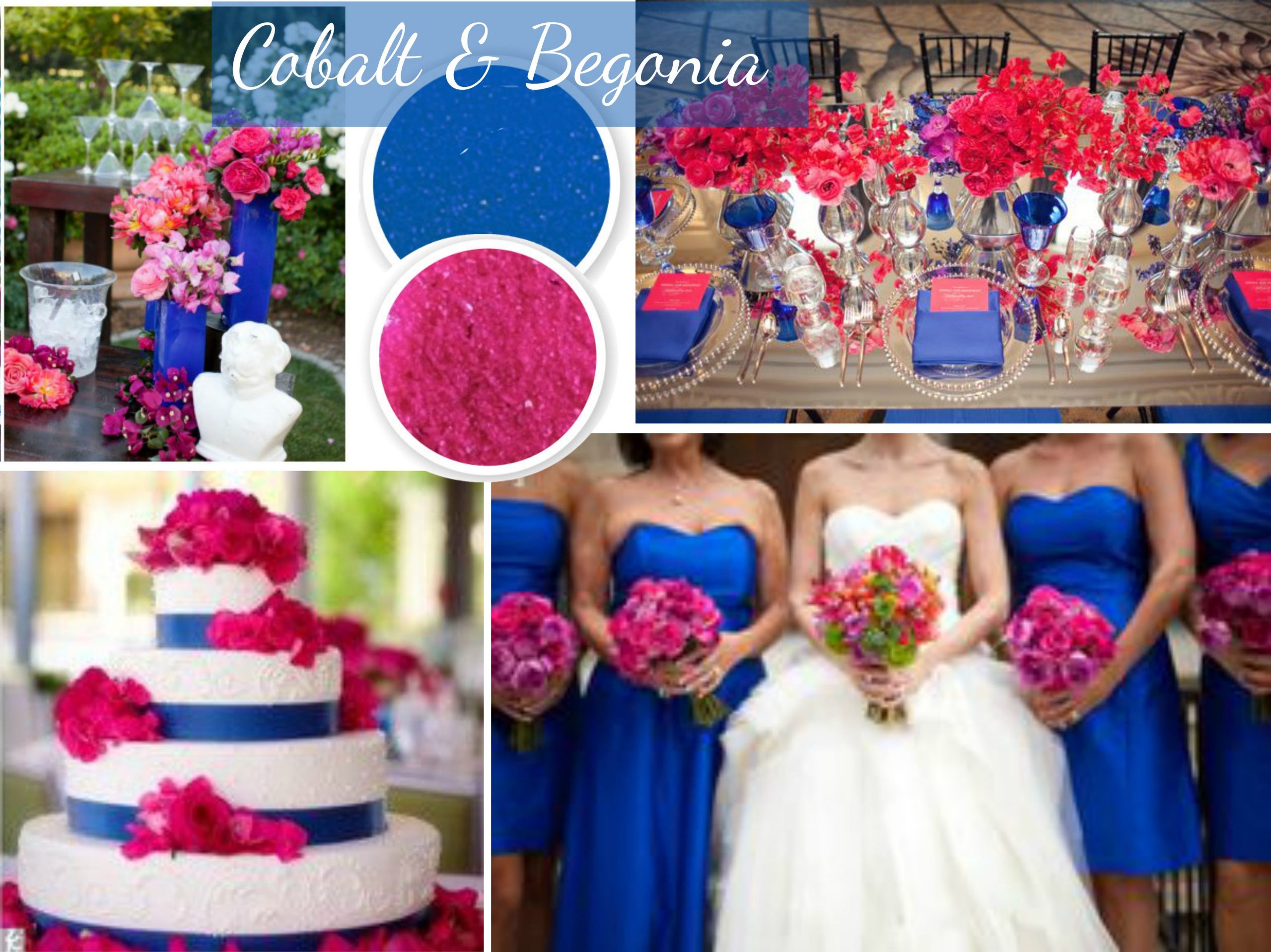 Wedding Color Trends: Blue and Pink